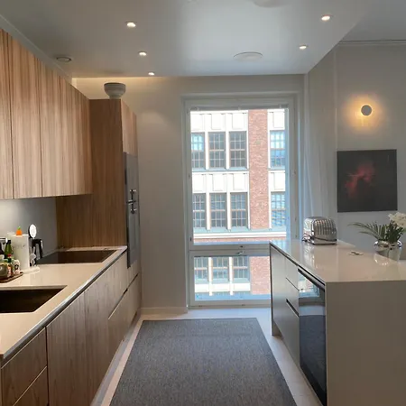 Luxury City Seafront Apartment With Balcony Helsinki Exterior foto